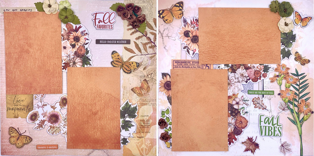 Sweater Weather 2-Page Layout (Virtual Class 51)